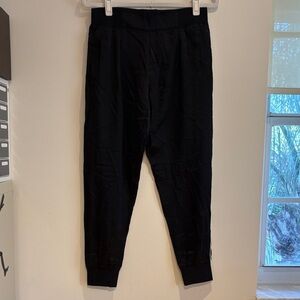 ATM Anthony Thomas Melillo Black Jogger with White Piping
